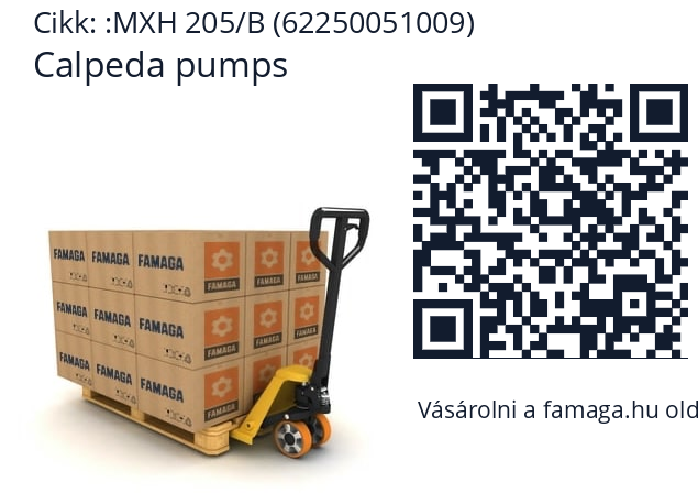   Calpeda pumps MXH 205/B (62250051009)
