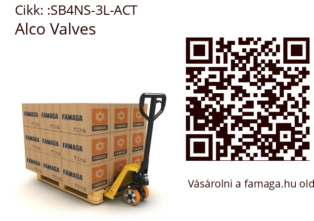   Alco Valves SB4NS-3L-ACT