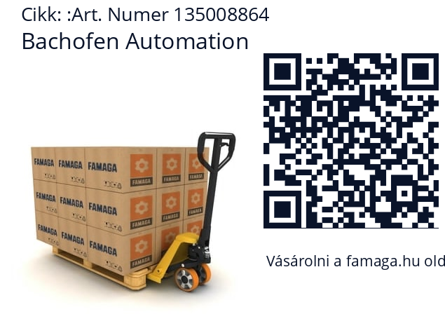   Bachofen Automation Art. Numer 135008864