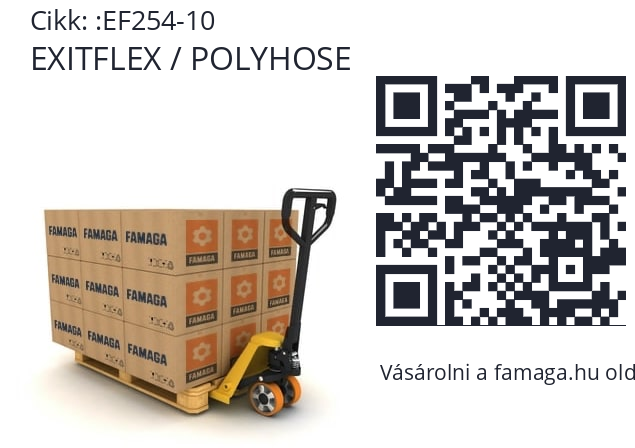   EXITFLEX / POLYHOSE EF254-10