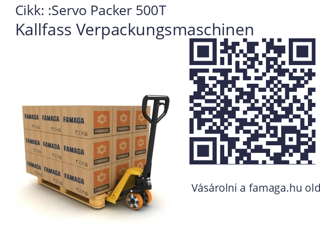   Kallfass Verpackungsmaschinen Servo Packer 500T