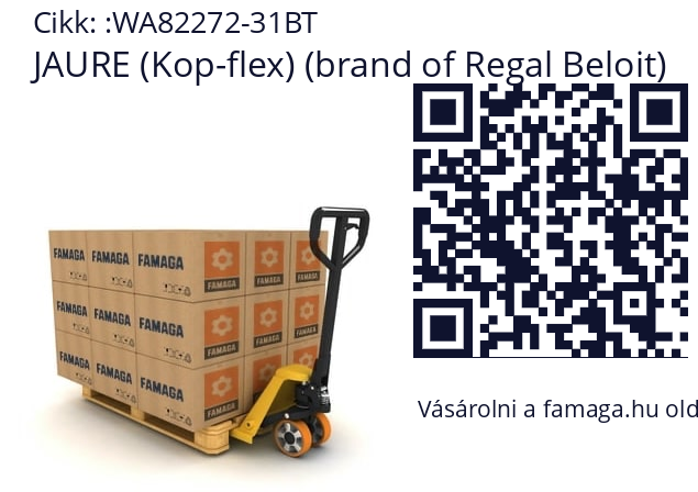   JAURE (Kop-flex) (brand of Regal Beloit) WA82272-31BT