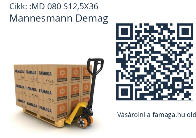   Mannesmann Demag MD 080 S12,5X36