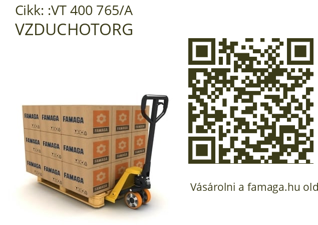   VZDUCHOTORG VT 400 765/А